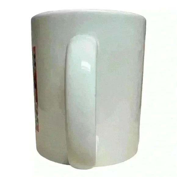 Original colorful butterfly collage art mug signed Andy 2003 - Picture 3 of 7